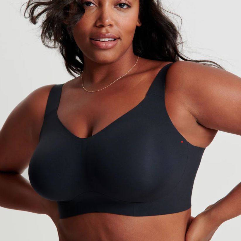 Evelyn & Bobbie Beyond Bra in Limited Black with Rose Gold-Non-Wired Bras-Evelyn & Bobbie-Limited Black-Small-Anna Bella Fine Lingerie, Reveal Your Most Gorgeous Self!