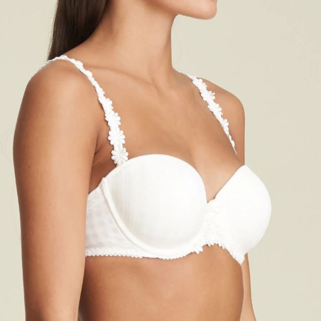 Marie Jo Avero Strapless Bra in Natural 0200413-Strapless Bras-Marie Jo-Natural-34-E-Anna Bella Fine Lingerie, Reveal Your Most Gorgeous Self!