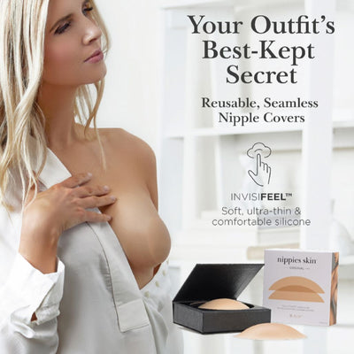 Nippies Skin Original Adhesive Nipple Covers-Accessories-B-SIX-Caramel-One Size-Anna Bella Fine Lingerie, Reveal Your Most Gorgeous Self!