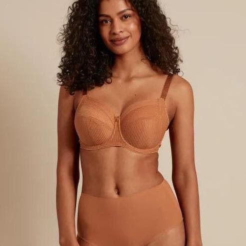 Fantasie Fusion Underwired Full Cup Side Support Bra - Sand - Curvy Bras
