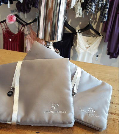 Get your Satin Travel Pouch from Simone Perele