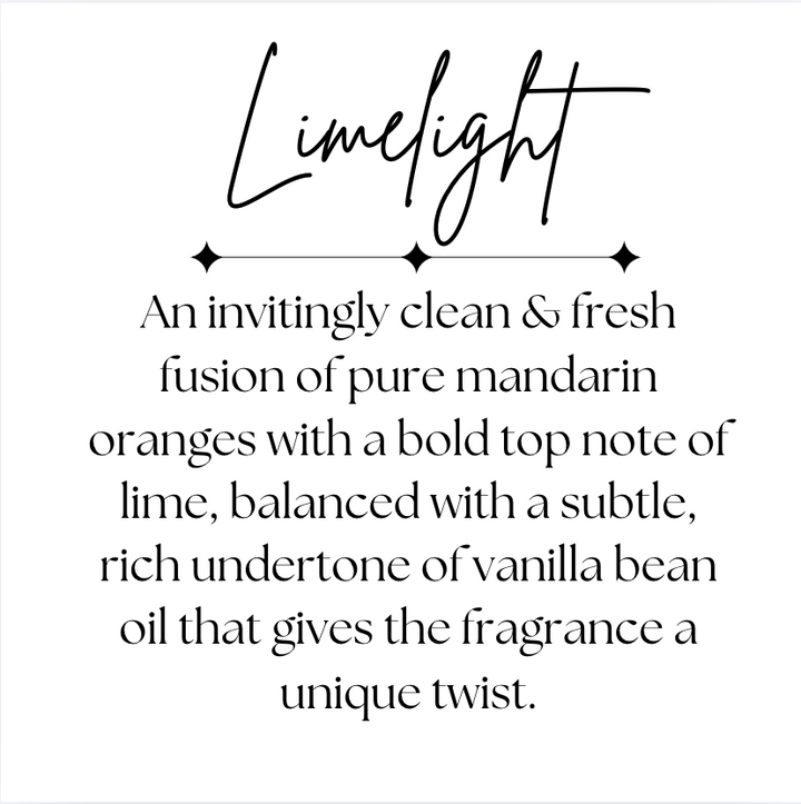 Tyler Candle Glamorous Wash in Limelight Scent