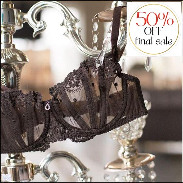 Ajour Alicia Full Cup Bra BM7-Bras-Ajour-Chocolate-32-E-Anna Bella Fine Lingerie, Reveal Your Most Gorgeous Self!
