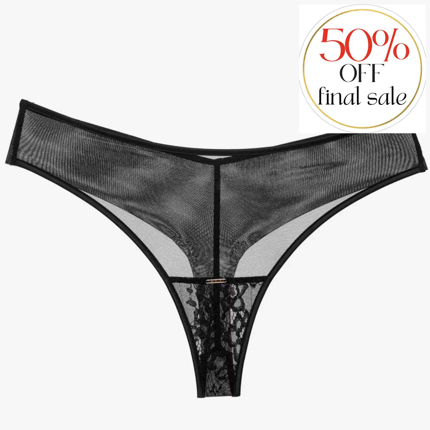 Ajour Arganzuela Seamless Brazilian Thong C176-Panties-Ajour-Black-XSmall-Anna Bella Fine Lingerie, Reveal Your Most Gorgeous Self!