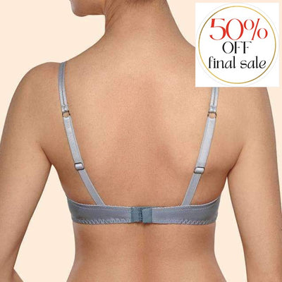 Ajour Calypso Padded Push Up Bra BP62-Anna Bella Fine Lingerie-Ice Grey-32-C