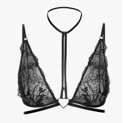 Ajour Campo Del Moro Lace Cup Bra BM4-Anna Bella Fine Lingerie-Black-XSmall-