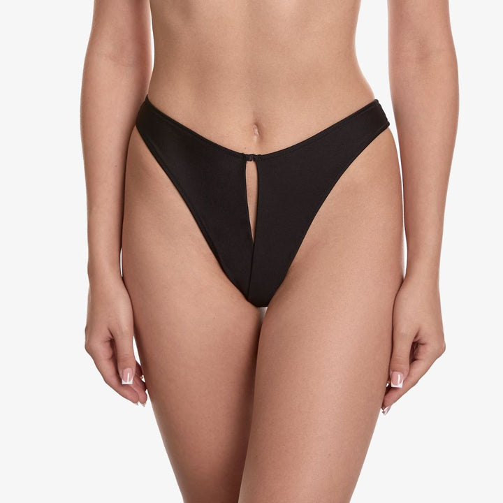 Ajour Carnaby Sexy Panty T17-Panties-Ajour-Black-XSmall-Anna Bella Fine Lingerie, Reveal Your Most Gorgeous Self!