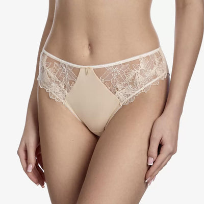 Ajour Etoile Mid-Rise Panties T52-Panties-Ajour-Cream-Small-Anna Bella Fine Lingerie, Reveal Your Most Gorgeous Self!