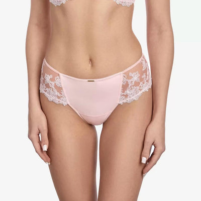 Ajour Fleur Seamless Back Thong C179 in Powder-Anna Bella Fine Lingerie-Powder-XSmall-