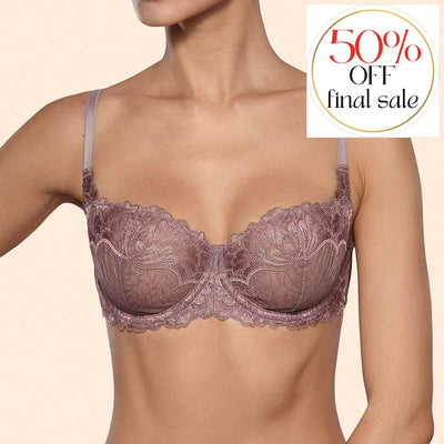 Ajour Florence Demi Bra BM101-Anna Bella Fine Lingerie-Cappuccino-34-B