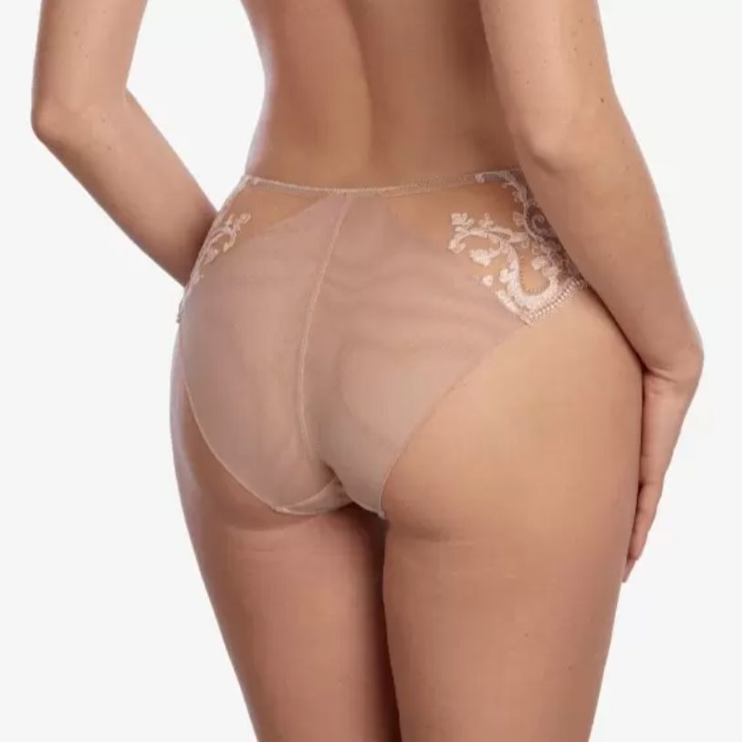 Ajour La Fenice Seamless Panties T88-Anna Bella Fine Lingerie-Capuccino-XSmall-