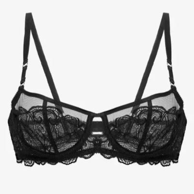 Ajour Las Ventas UW Balconette Bra BM12-Anna Bella Fine Lingerie-Black-34-B