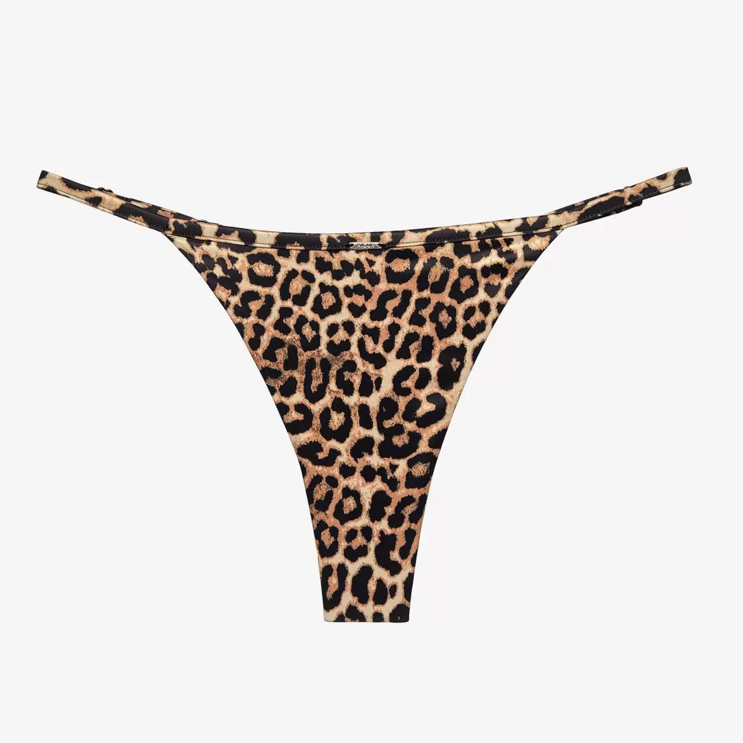 Ajour Mirage Animal Print High Leg Thong C15A-Panties-Ajour-Animal Print-XSmall-Anna Bella Fine Lingerie, Reveal Your Most Gorgeous Self!