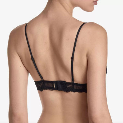 Ajour Mirage Bralette BM4-Bralette-Ajour-Black with Animal Print-XSmall-Anna Bella Fine Lingerie, Reveal Your Most Gorgeous Self!