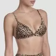 Ajour Mirage Bralette BM4-Bralette-Ajour-Black with Animal Print-XSmall-Anna Bella Fine Lingerie, Reveal Your Most Gorgeous Self!