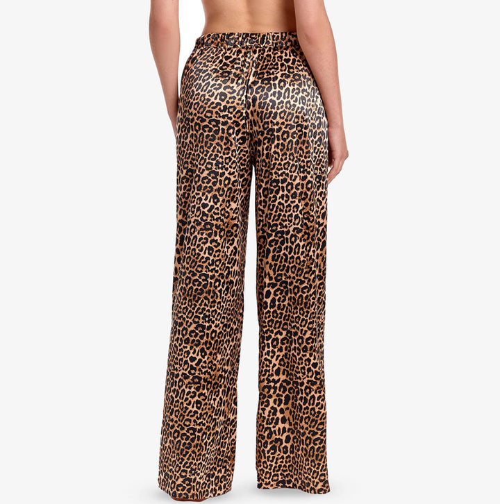 Ajour Mirage Satin Cami &amp; Lounge Pant shj5 hrj11-Loungewear-Ajour-Animal Print-XSmall-Anna Bella Fine Lingerie, Reveal Your Most Gorgeous Self!