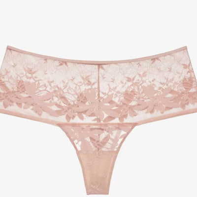 Ajour Savoy Brazilian Brief C27-Anna Bella Fine Lingerie-Powdery-XSmall-