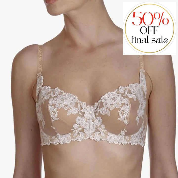 Ajour Tiramisu Full Cup Bra BM7-Bras-Ajour-Beige &amp; Vanilla-34-B-Anna Bella Fine Lingerie, Reveal Your Most Gorgeous Self!