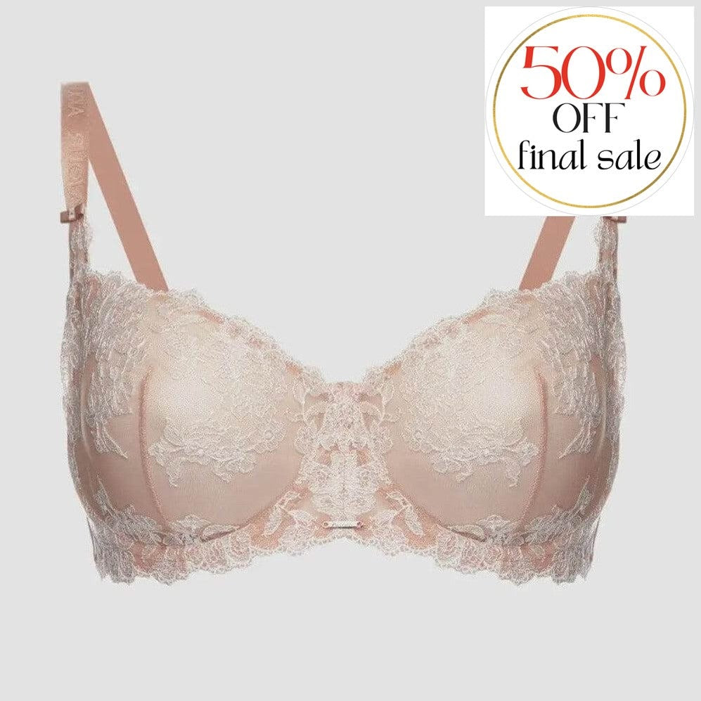 Ajour Tiramisu Full Cup Bra BM7-Bras-Ajour-Beige & Vanilla-34-B-Anna Bella Fine Lingerie, Reveal Your Most Gorgeous Self!