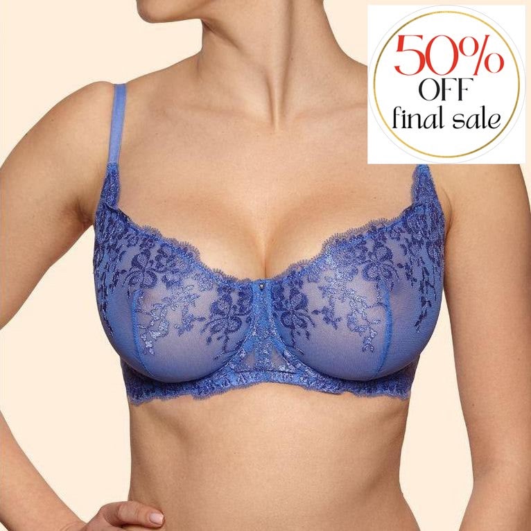 Ajour Venezia Soft Cup Bra BM7-Bras-Ajour-Sky Blue-34-D-Anna Bella Fine Lingerie, Reveal Your Most Gorgeous Self!