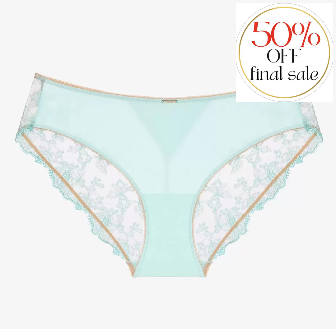 Ajour Vibe Lace Back Panties in Mint T8-Panties-Ajour-Mint-Small-Anna Bella Fine Lingerie, Reveal Your Most Gorgeous Self!