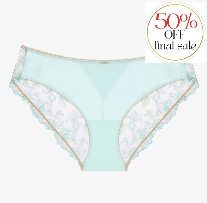 Ajour Vibe Lace Back Panties in Mint T8-Panties-Ajour-Mint-Small-Anna Bella Fine Lingerie, Reveal Your Most Gorgeous Self!