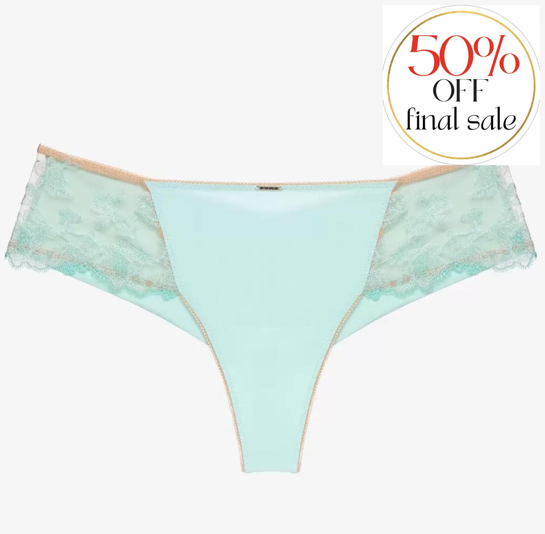 Ajour Vibe Seamless Back Thong in Mint C179-Panties-Ajour-Mint-XSmall-Anna Bella Fine Lingerie, Reveal Your Most Gorgeous Self!