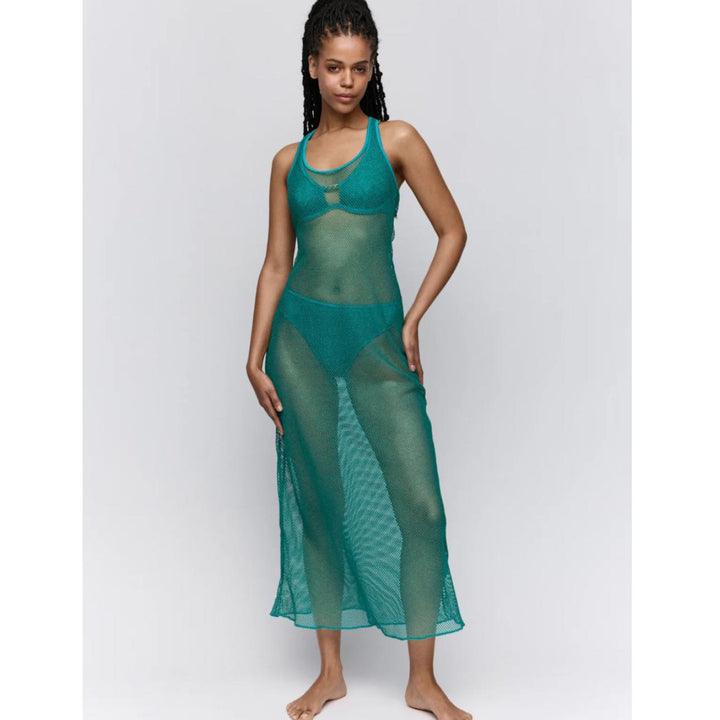 Andres Sarda Janja Siwmwear Dress in Paradise Ocean 3601670-Swimwear-Andres Sarda-Paradise Ocean-Small-Anna Bella Fine Lingerie, Reveal Your Most Gorgeous Self!