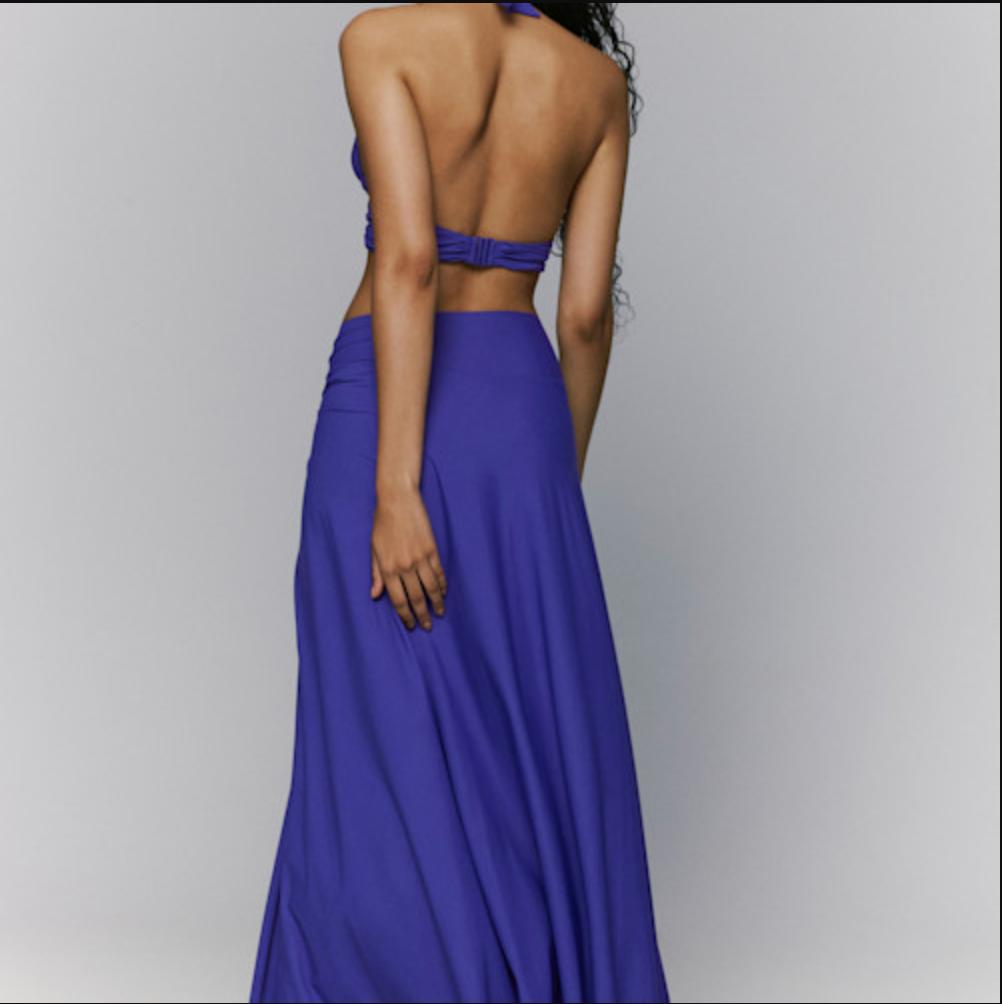 Andres Sarda Lita Swimwear Accessory 3600679 in Deep Purple-Swimwear-Andres Sarda-Deep Purple-XSmall-Anna Bella Fine Lingerie, Reveal Your Most Gorgeous Self!