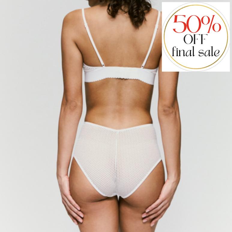 Andres Sarda Payne Full Brief 3501051-Panties-Andres Sarda-White-Small-Anna Bella Fine Lingerie, Reveal Your Most Gorgeous Self!