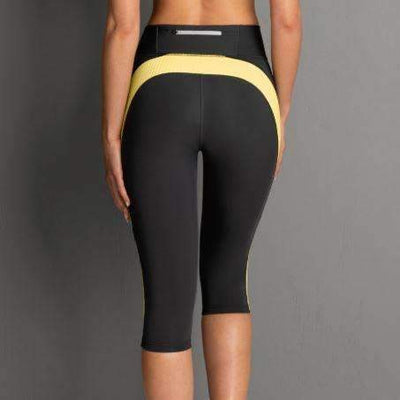 Anita Active Sports Tights Fitness 1685-Anna Bella Fine Lingerie-Yellow/Anthracite-M-