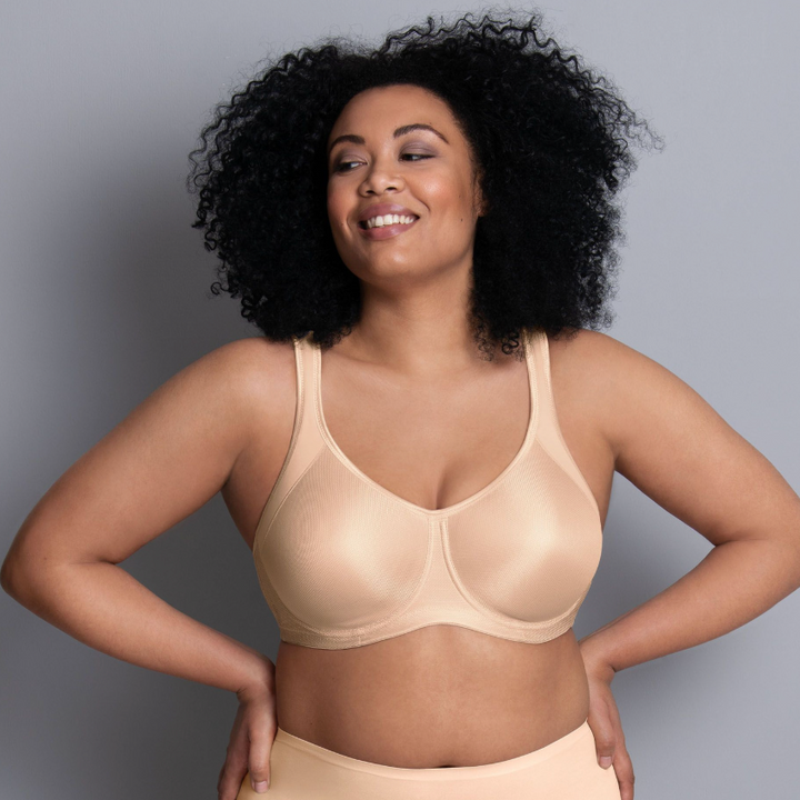 Anita Momentum Sports Bra 5519-Sports Bras-Anita-Desert-36-F-Anna Bella Fine Lingerie, Reveal Your Most Gorgeous Self!