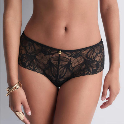 Aubade After Hours Cheeky Brief 5I70-Panties-Aubade Paris-Black-XSmall-Anna Bella Fine Lingerie, Reveal Your Most Gorgeous Self!