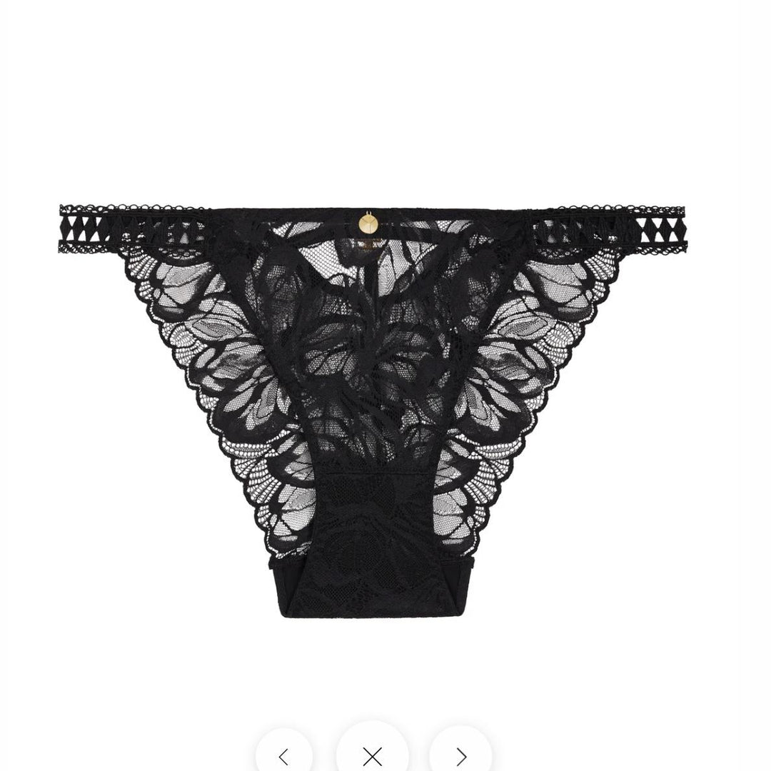 Aubade After Hours Italian Brief 5I27-Panties-Aubade Paris-Black-XSmall-Anna Bella Fine Lingerie, Reveal Your Most Gorgeous Self!