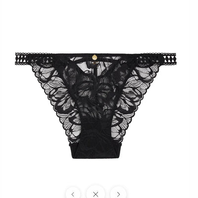 Aubade After Hours Italian Brief 5I27-Panties-Aubade Paris-Black-XSmall-Anna Bella Fine Lingerie, Reveal Your Most Gorgeous Self!