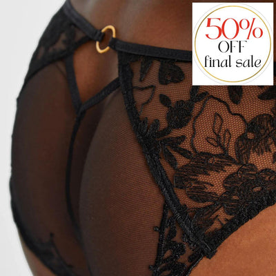 Aubade After Midnight Mini-Coeur Brief in Attraction RI20-Panties-Aubade Paris-Attraction-XSmall-Anna Bella Fine Lingerie, Reveal Your Most Gorgeous Self!