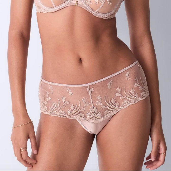Aubade Cosmic Romance Cheeky Brief 6D70 in Sand Rose-Panties-Aubade Paris-Sand Rose-XSmall-Anna Bella Fine Lingerie, Reveal Your Most Gorgeous Self!
