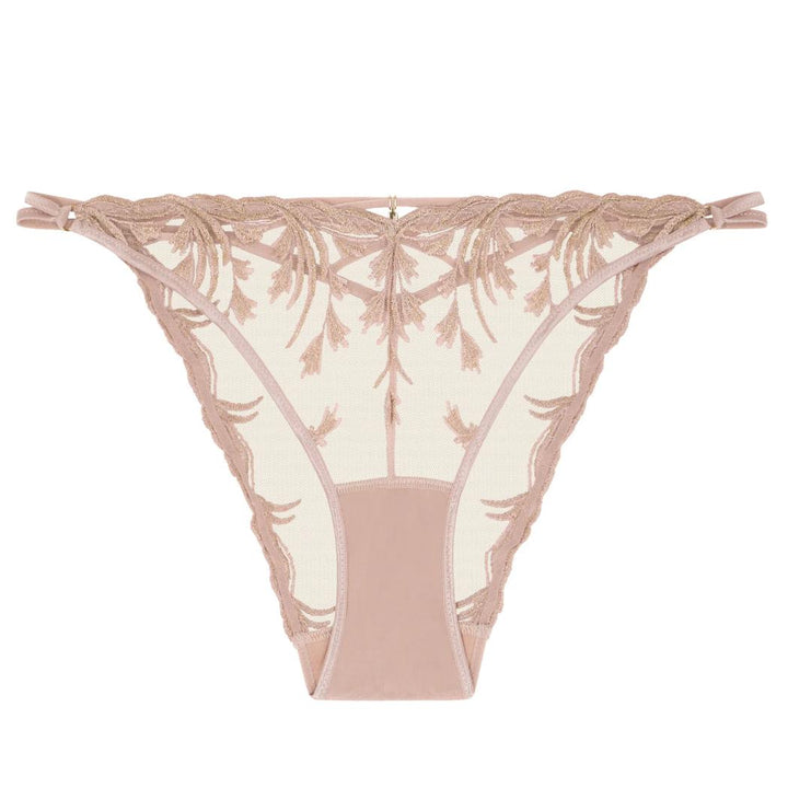 Aubade Cosmic Romance Mini Coeur Brief 6D20 in Sand Rose-Anna Bella Fine Lingerie-Sand Rose-XSmall-