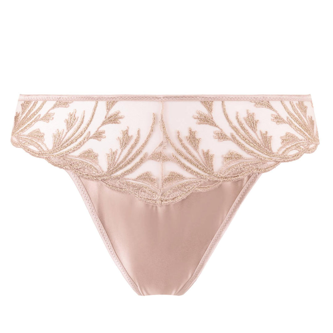 Aubade Cosmic Romance Tanga 6D26 in Sand Rose-Anna Bella Fine Lingerie-Sand Rose-XSmall-