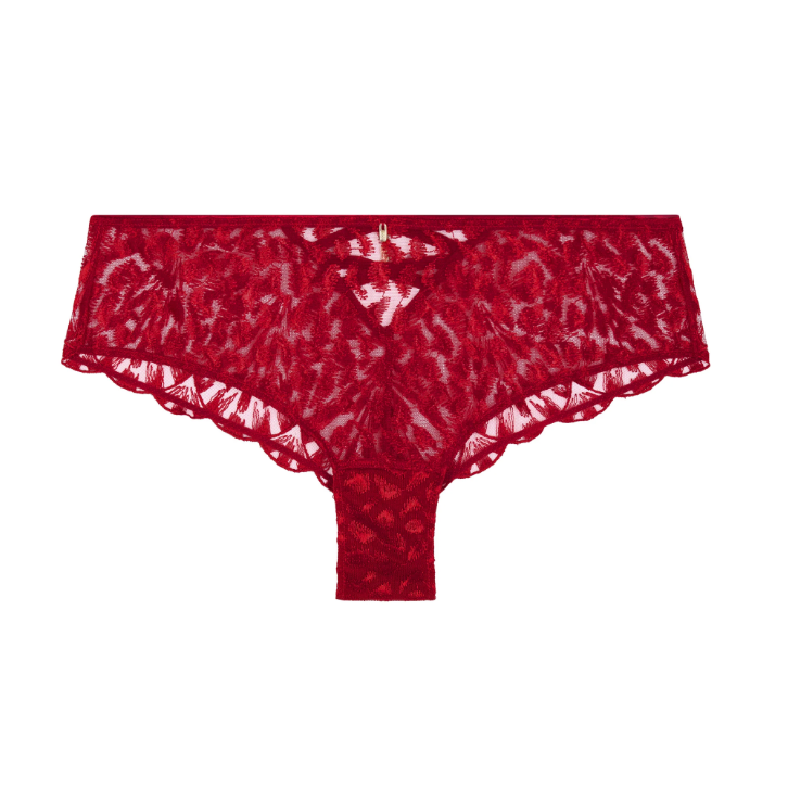 Aubade Crazy in Love Hipster in Red Delight 5D94-Panties-Aubade Paris-Red Delight-XSmall-Anna Bella Fine Lingerie, Reveal Your Most Gorgeous Self!