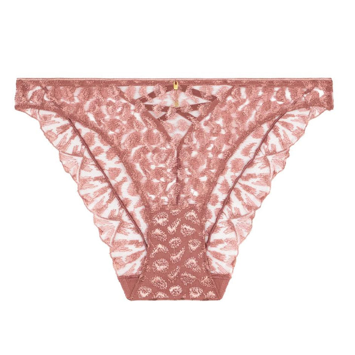 Aubade Crazy in Love Italian Brief in Warm Pink 5D27-Panties-Aubade Paris-Warm Pink-XSmall-Anna Bella Fine Lingerie, Reveal Your Most Gorgeous Self!