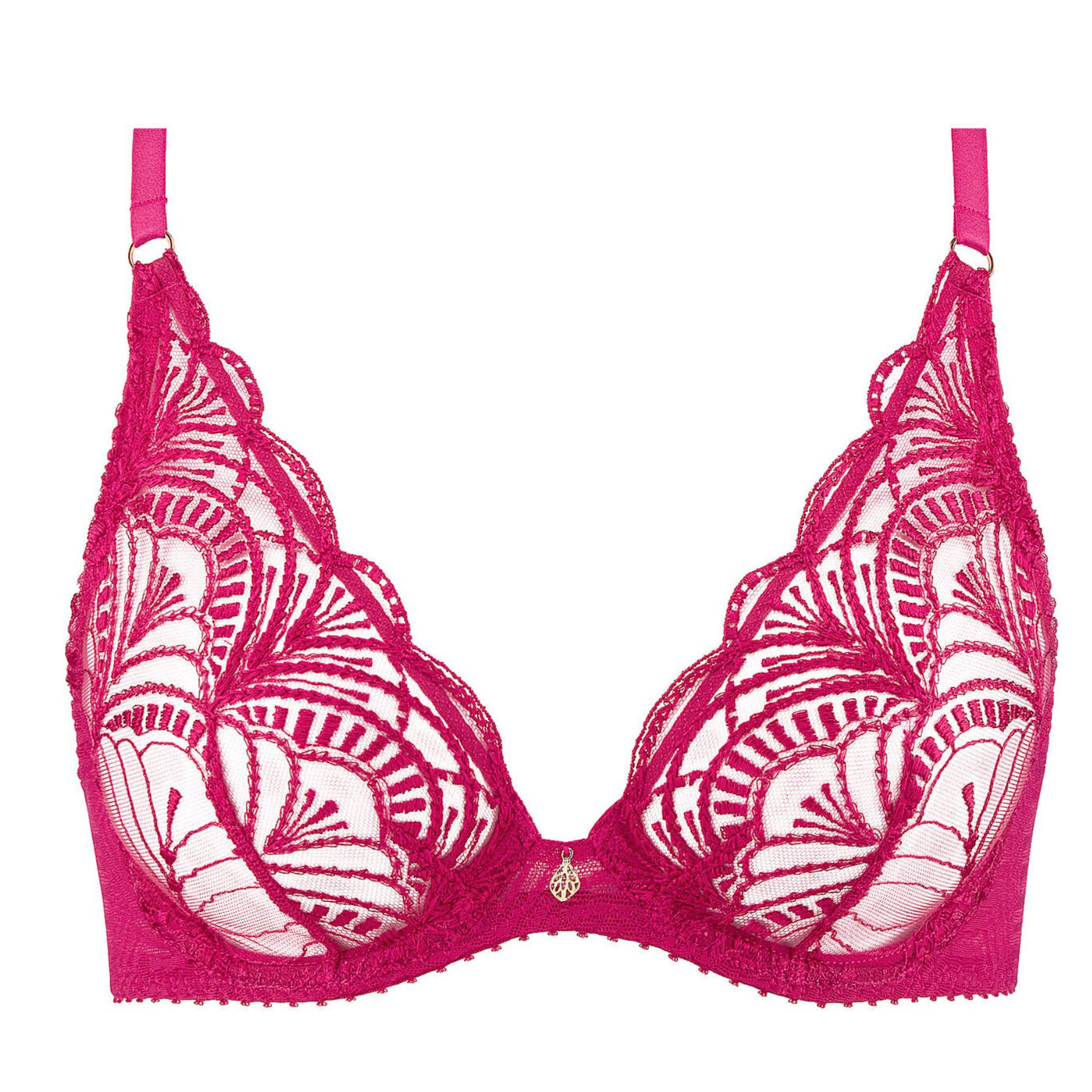 Aubade Ethnic VibesTriangle Bra 2BF12 in Love Potion-Anna Bella Fine Lingerie-Love Potion-32-F