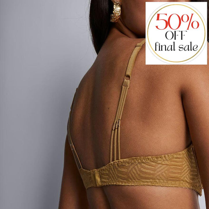 Aubade Ethnic VibesTriangle Bra 2BF12 in Sublime Bronze-Bras-Aubade Paris-Sublime Bronze-32-C-Anna Bella Fine Lingerie, Reveal Your Most Gorgeous Self!