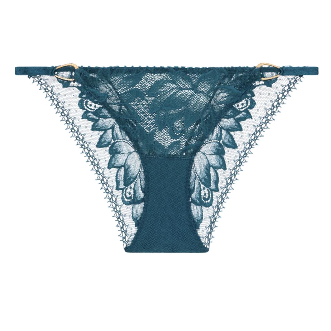 Aubade Flawless Love Mini Coeur Brief 5A20-Panties-Aubade Paris-Dragonfly-XSmall-Anna Bella Fine Lingerie, Reveal Your Most Gorgeous Self!