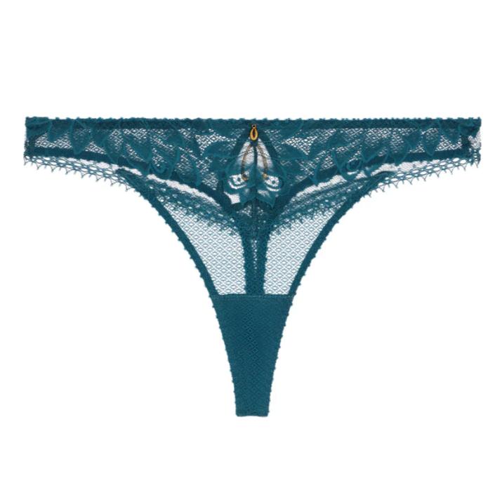 Aubade Flawless Love Tanga 5A26 in Dragonfly-Panties-Aubade Paris-Dragonfly-Small-Anna Bella Fine Lingerie, Reveal Your Most Gorgeous Self!