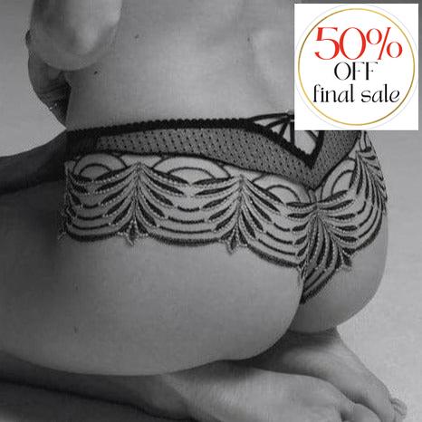 Aubade Hypnolove St. Tropez Brief in Eclipse LD70-Panties-Aubade Paris-Eclipse-XSmall-Anna Bella Fine Lingerie, Reveal Your Most Gorgeous Self!