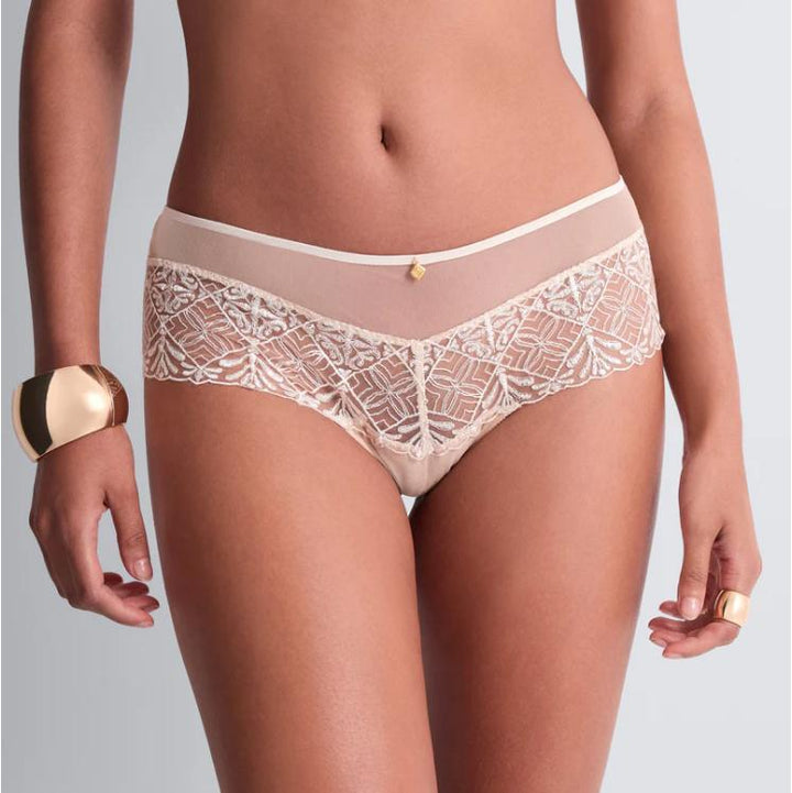 Aubade Iconic Calypso Cheeky Brief 6C70 in Dune-Anna Bella Fine Lingerie-Dune-XSmall-