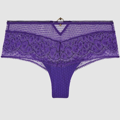 Aubade Illusion Fauve Cheeky Brief in Ultraviolet 1A70-Panties-Aubade-Ultraviolet-XSmall-Anna Bella Fine Lingerie, Reveal Your Most Gorgeous Self!