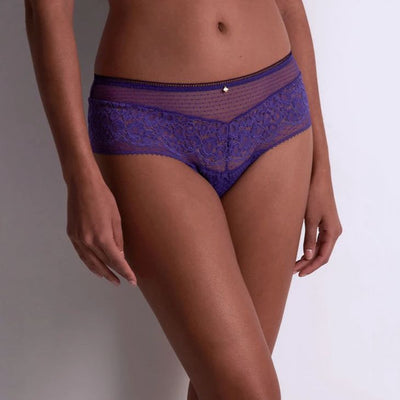 Aubade Illusion Fauve Cheeky Brief in Ultraviolet 1A70-Panties-Aubade-Ultraviolet-XSmall-Anna Bella Fine Lingerie, Reveal Your Most Gorgeous Self!