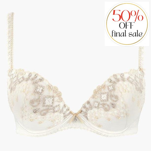 Aubade Joyau Eternal Contour Push Up Bra In Opaline UBN18-Anna Bella Fine Lingerie-Opaline-32-B